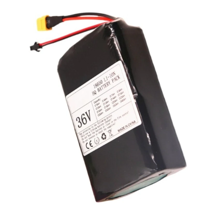 แบตเตอรี่ลิเธียมไอออน 10S2P 36V 7000mAh 18650 สำหรับมอเตอร์ไซค์และสกู๊ตเตอร์กำลังสูง 500W