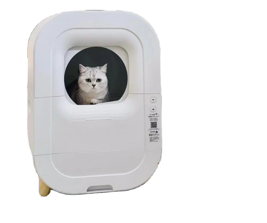 

Automatic removal deodorization automatic cat box for cat Oversized semi-enclosed electric cat toilet