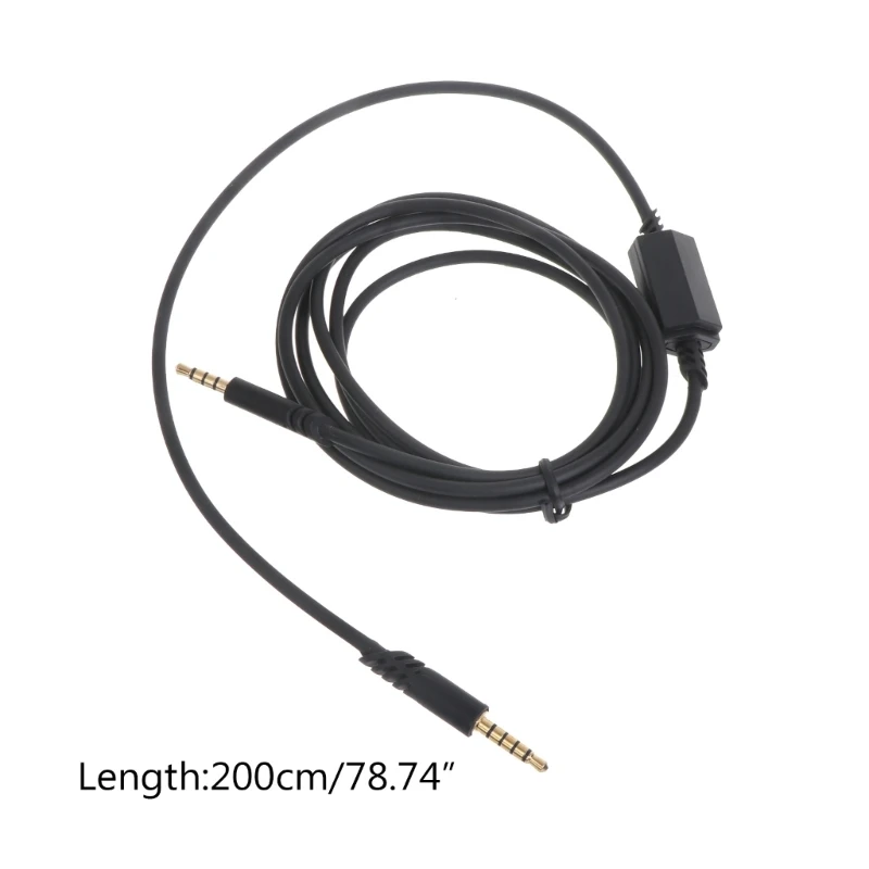 200cm 3,5mm Linia słuchawkowa Trwały kabel PVC do A10 A40 A30 Dropship