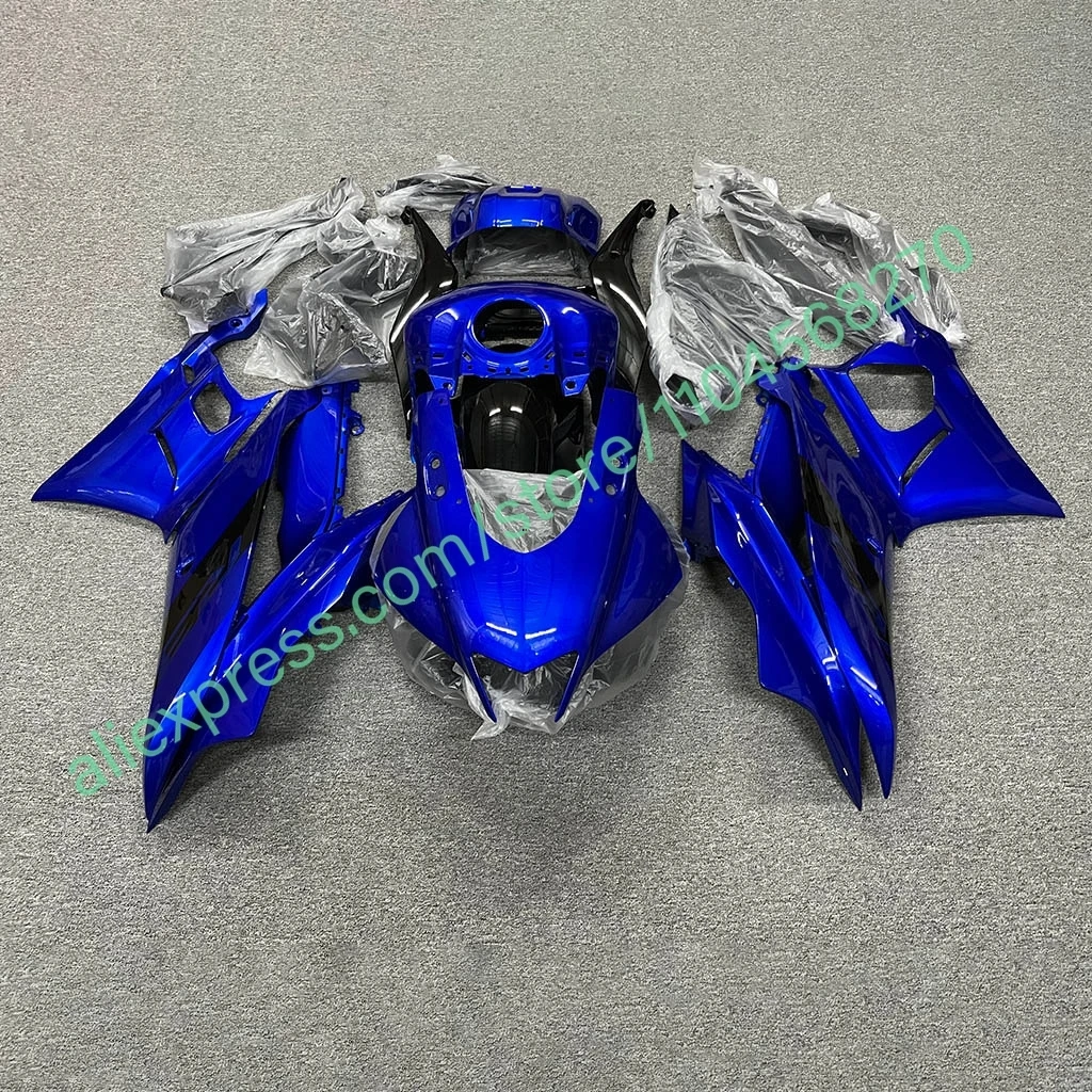 For YAMAHA YZF-R3 R25 2019-2024 Blue Fuel Tank Motorcycle Fairings YZFR25 R3 19-24 ABS Plastic Fairing Bodywork Kit Pro