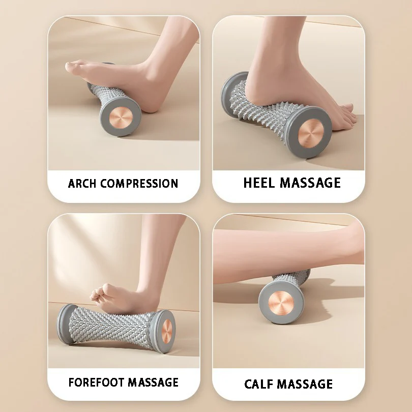 Foot Massage Plantar Fascia, Pés Chatos, Home Spine, Fitness Acupressure Board, Rolo, Esportes Massager, Foot Care Ferramentas