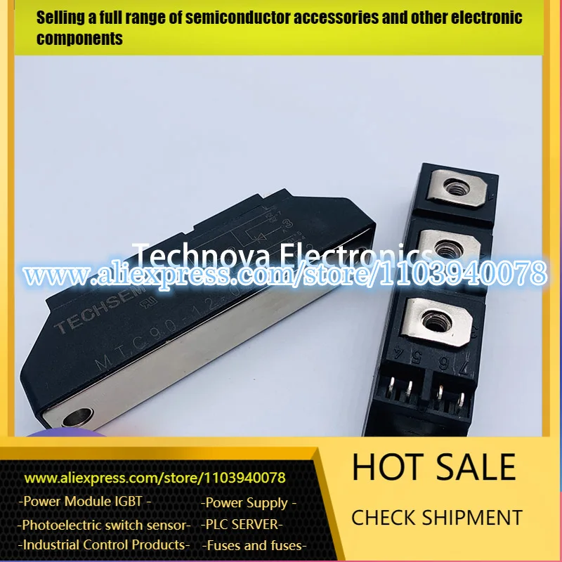 MTC90-12MTC110-12 MTC90-16MTC110-18 MTC90-18 MTC110-16 Novo módulo tiristor original de duas unidades Bem-vindo ao consultar