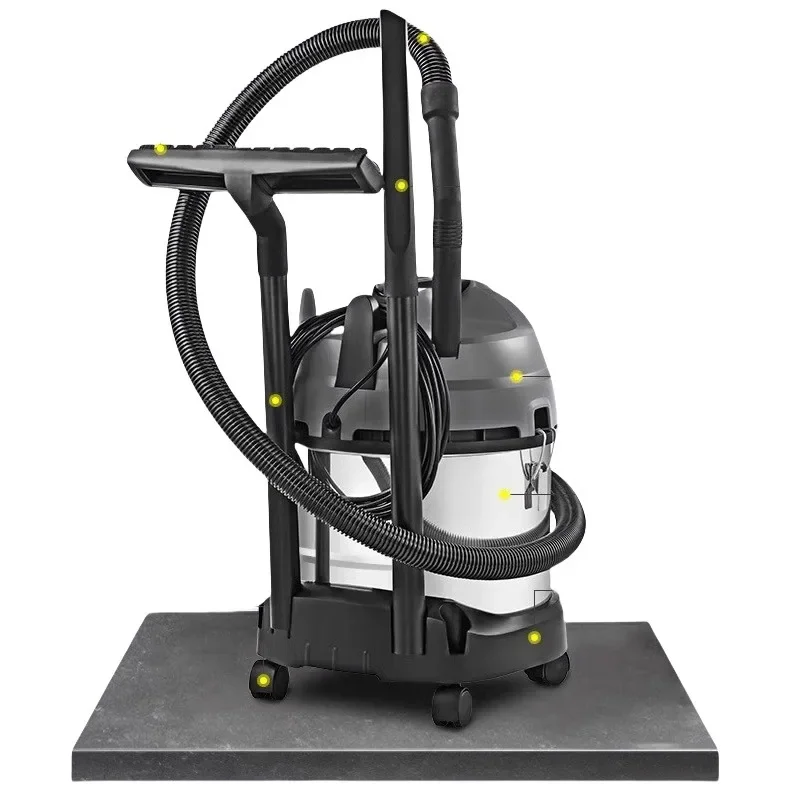 Dry and wet dual-purpose vacuum cleaner industrial-grade high-power factory