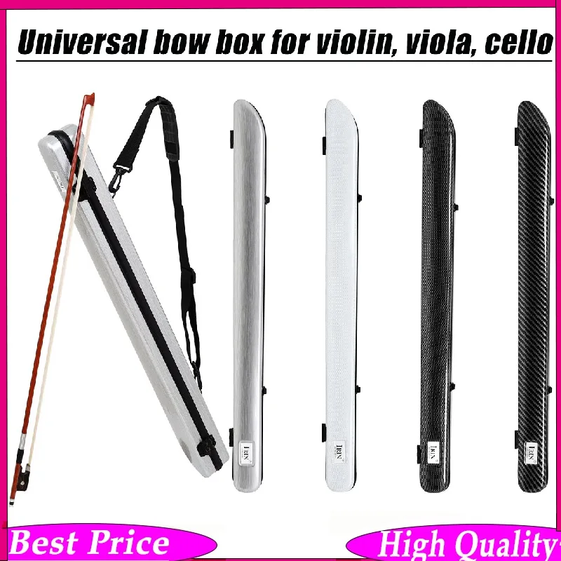 

IRIN Cotton Violin Bow Case Oblique Back Design for Violin/Viola/Cello Shockproof Bow Storage Box Instrument Accessories