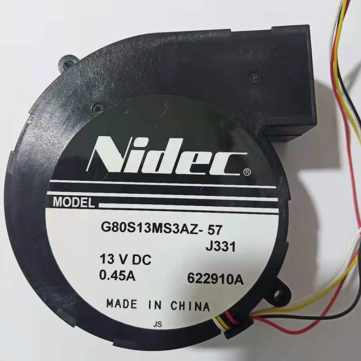 

Original G80S13MS3A projector fan suitable for CB-G6350/G6450WU/G6750WU