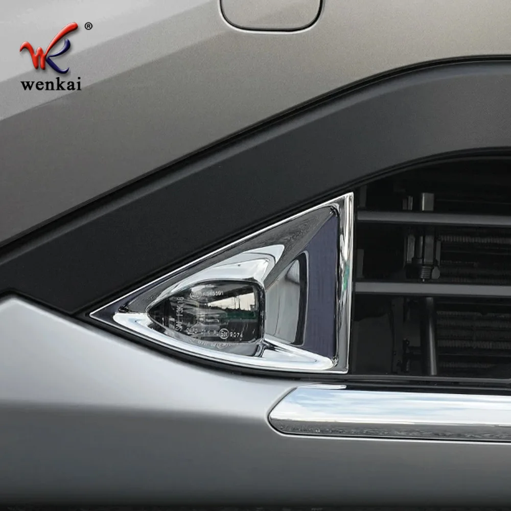 

Для Nissan Xtrail Rogue T33 2022 2023 2024, передняя крышка противотуманной фары, рамка, хромированные аксессуары