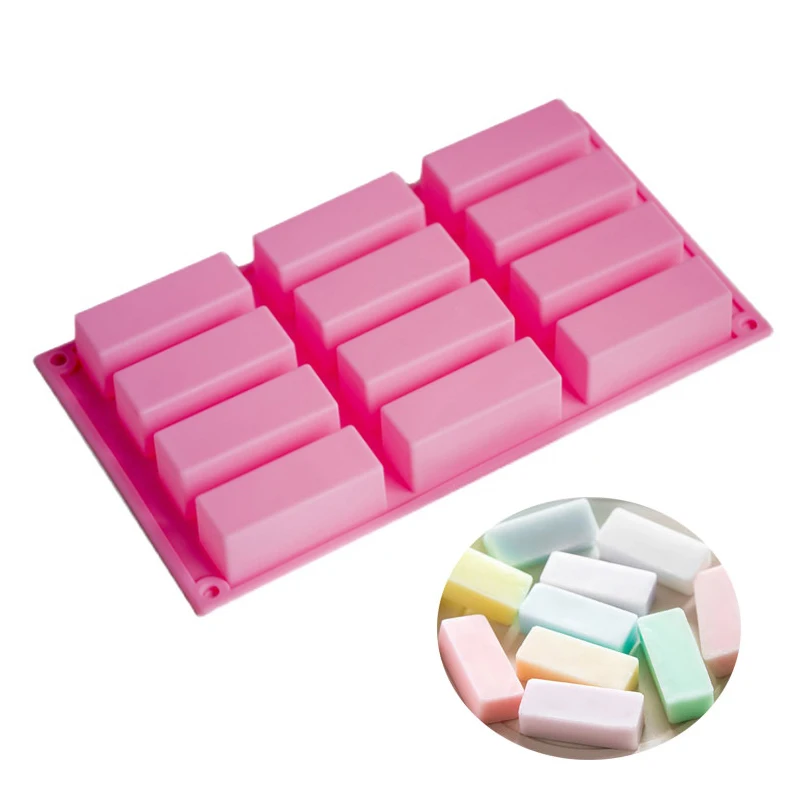 

Прямоугольная форма для выпечки желе-пудинга, десертная силиконовая форма, формы для мыла, инструмент для выпечки