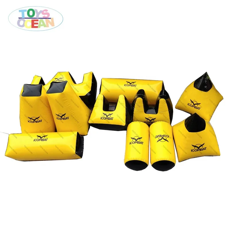 Shooting Practice Laser Tag Arena Archery Fighting Field Inflatable Paintball Bunkers for Sale