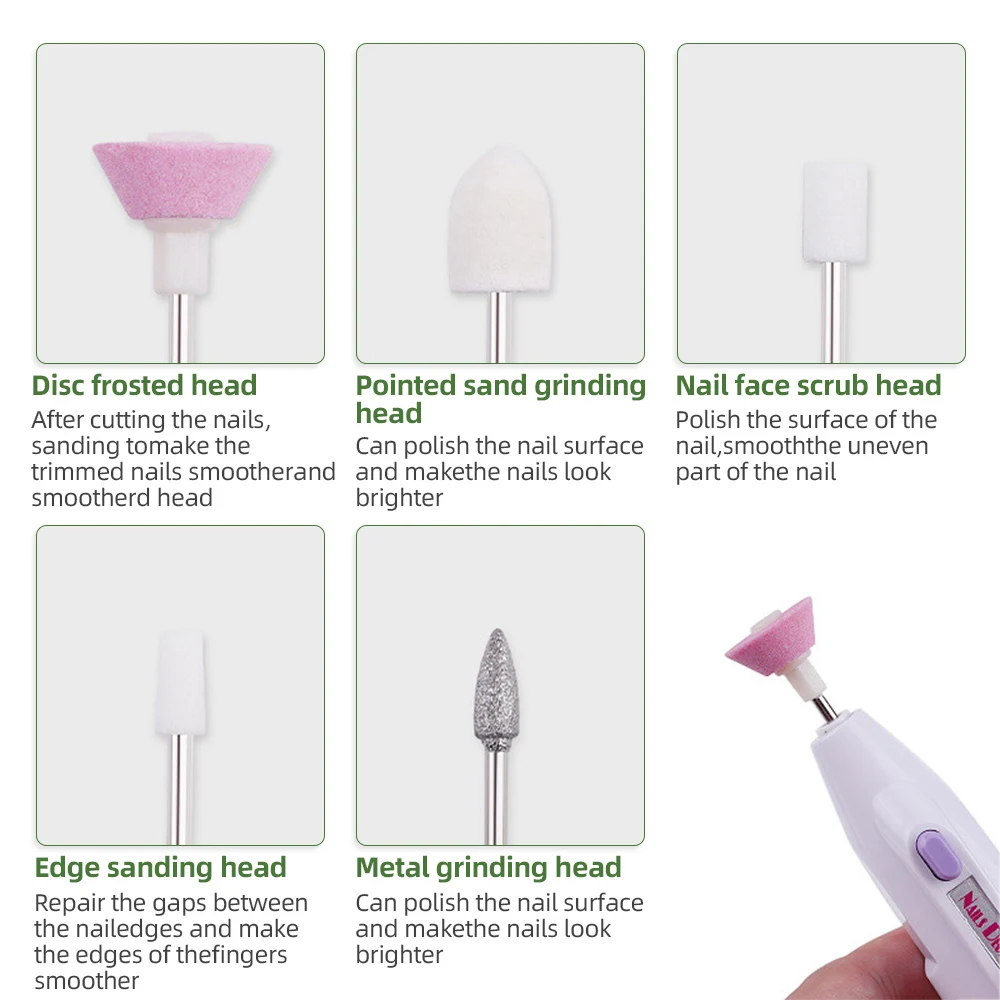 Trapano elettrico per unghie macchina per Manicure professionale Set per Pedicure multifunzionale strumenti per trapano per lima per unghie in ceramica