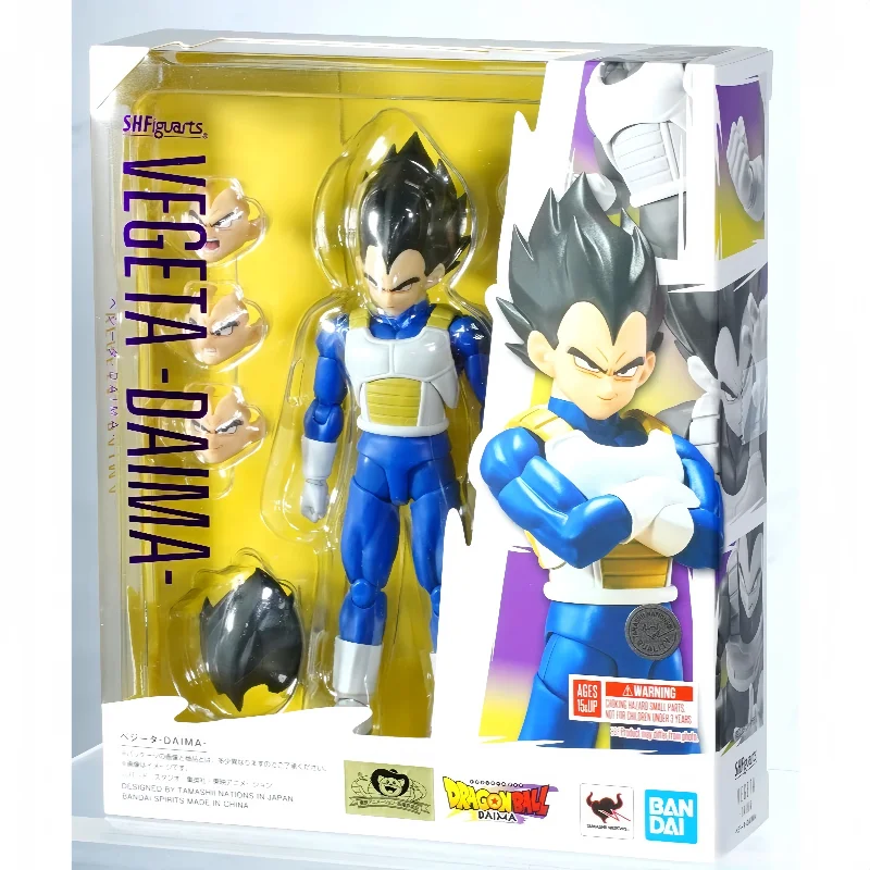 

Оригинальная подвижная фигурка Bandai SHF Dragon Ball Great Demon Vegeta (Вегета) для взрослых, коллекционная игрушка, подарок, в наличии