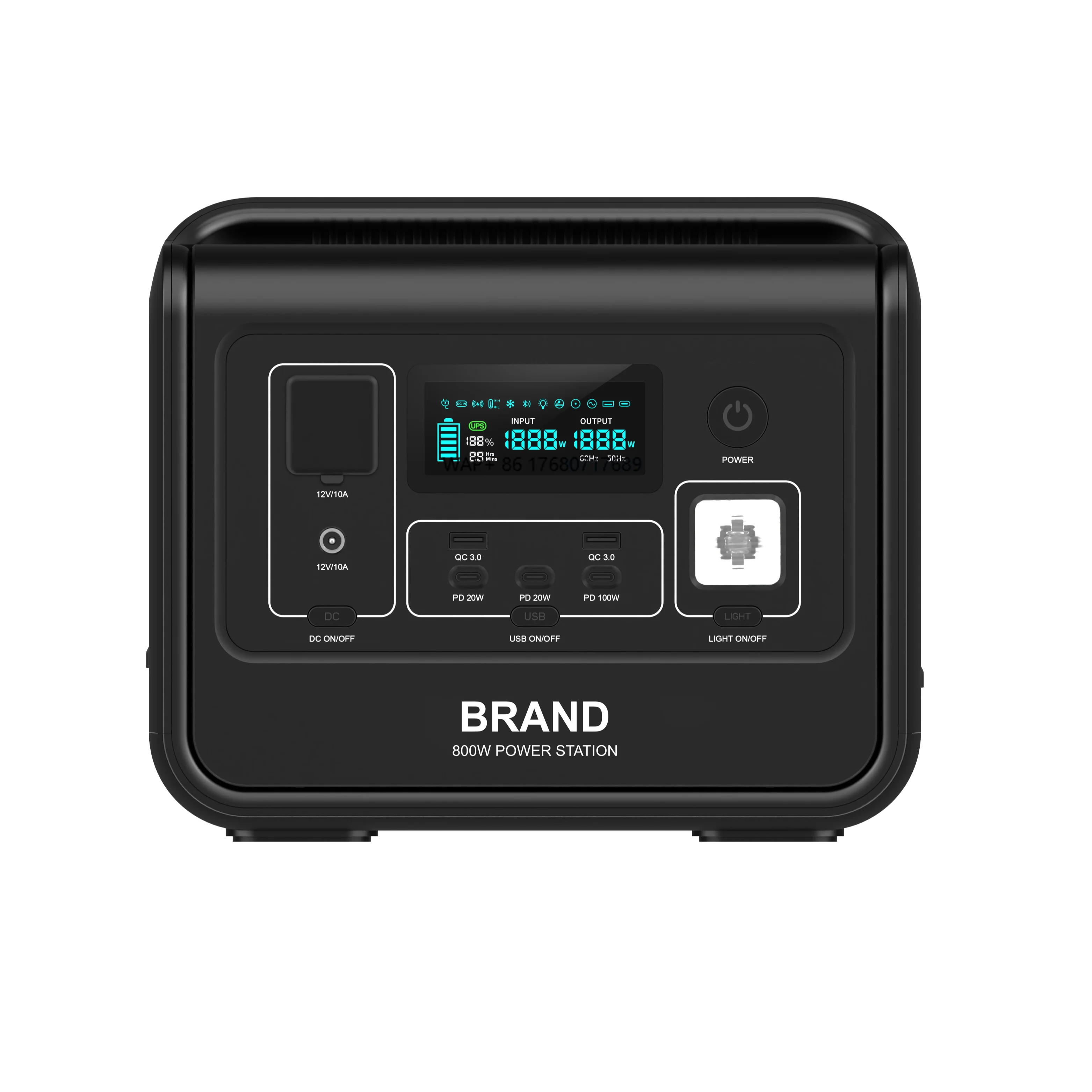 RV High Quality Portable Power Station 200 Watt Solar Panel Automotive Energy Bank Generator