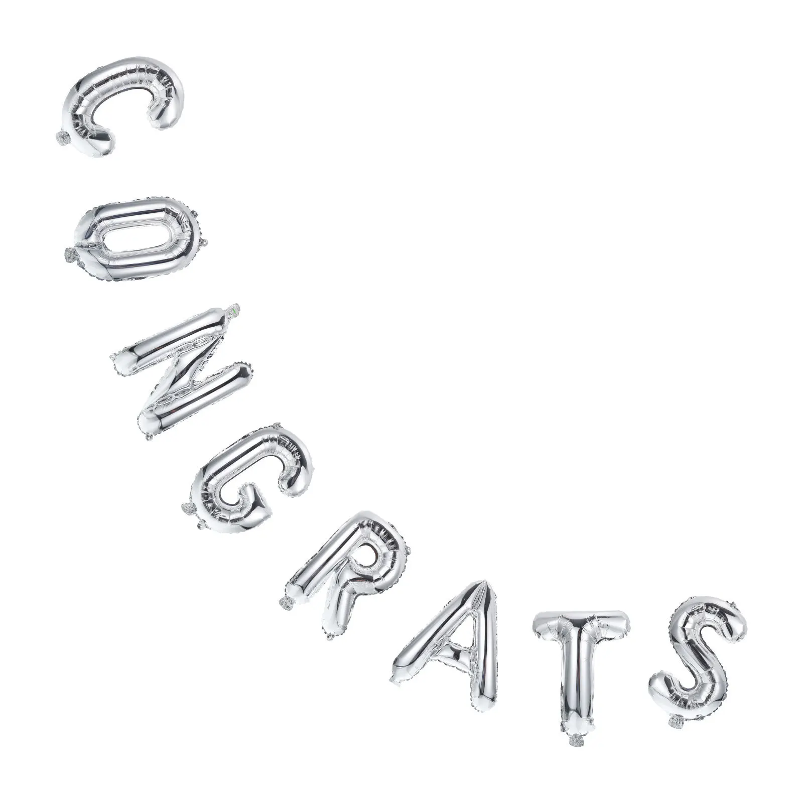 

1 Set Aluminum Foil Balloons For Graduation Party Decorations Bright Hanging Ornaments Home Window Door Wall Decoration