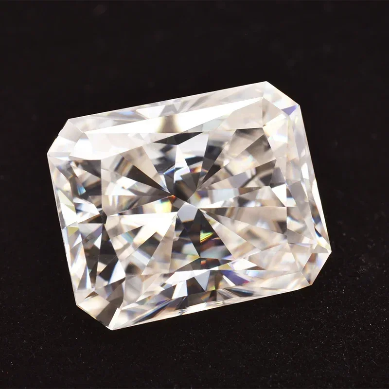 مويسانيتي حجر مشع قطع 0.5ct إلى 5ct D اللون VVS1 مختبر نمت الأحجار الكريمة مواد صنع المجوهرات المتقدمة مع شهادة GRA