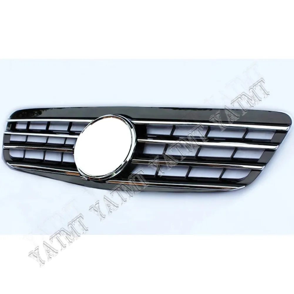 Front Racing Center Grille Facelift Bumper Grill For Mercedes Benz W220 S-Class 2000 2001 2002 S280 S320 S400 S500 S600