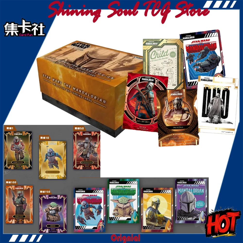 

Genuine Card.Fun Star Wars: The Mandalorian Premium Movie Collectible Cards - This Is The Way | Mini Card Blind Box Merchandise