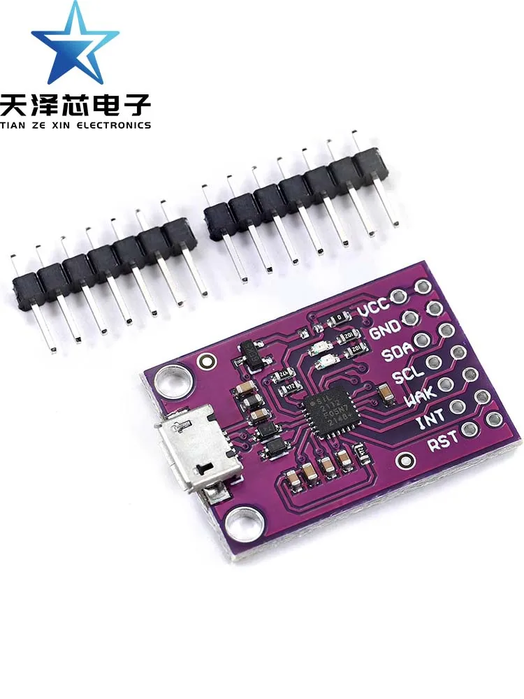 Cp2112 Tpyc-C Micro-Usb Interface Debugging Board USB to I2C Communication Module