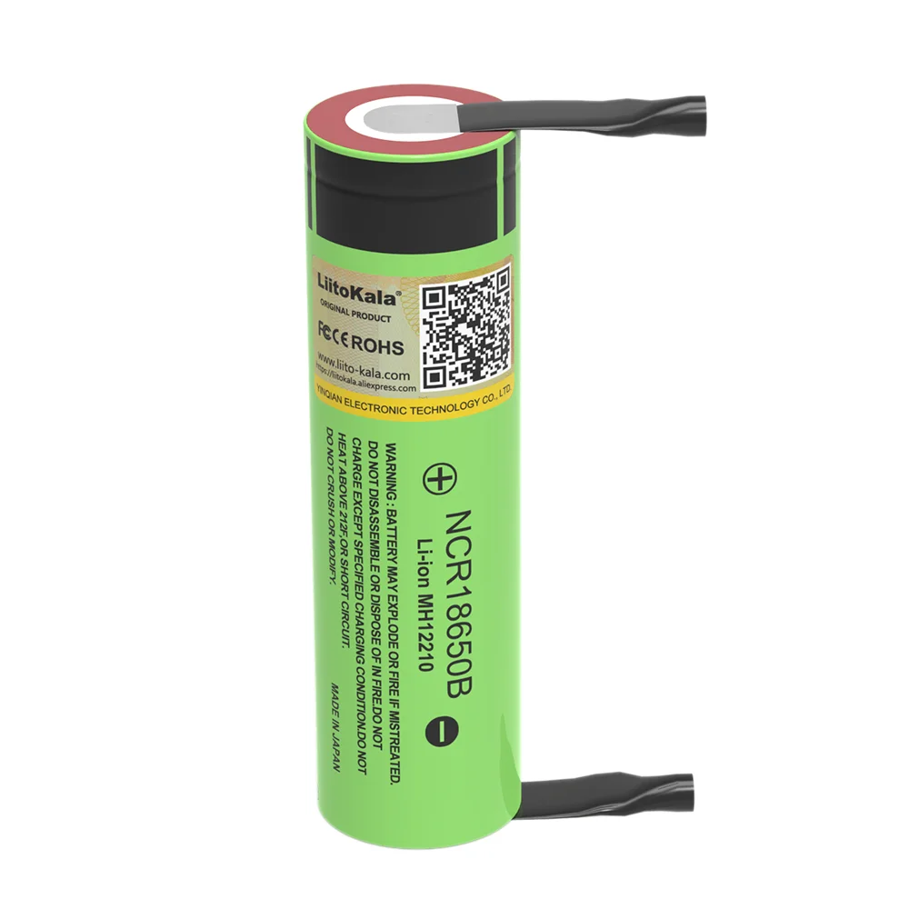 Liitokala 100% New Original NCR18650B 3.7v 3400mah 18650 Lithium Rechargeable Battery DIY Nickel Sheet batteries