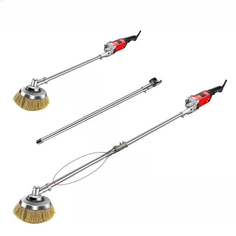 

Handheld electric rust remover, sander, polishing