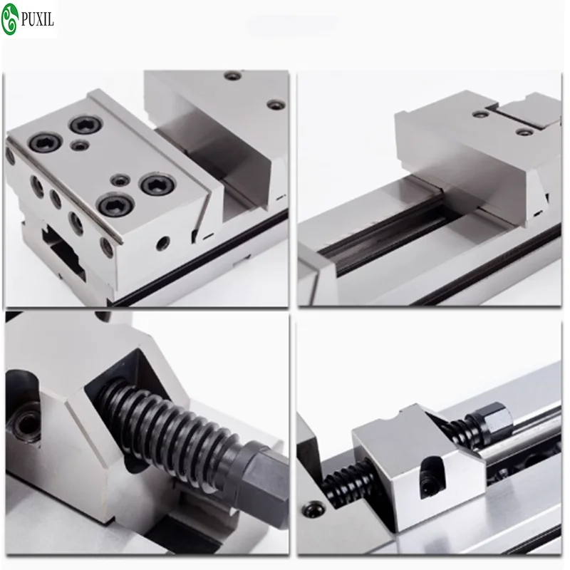 GT150A / B 6 بوصة عالية الدقة دليل شقة نائب أداة صانع ملزمة لآلة طحن الطحن باستخدام الحاسب الآلي