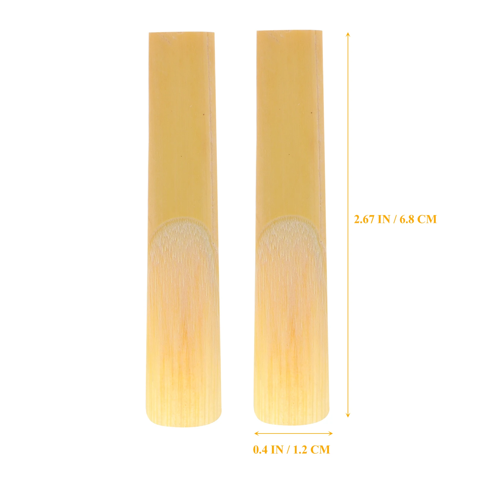 

10 Pcs Replacement Reeds for Clarinet Woodwind Instrument Repair Tool Kit Saxophone 2.0 Flute