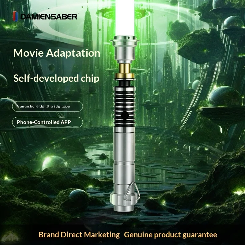 

Xeno Lightsaber Metal Rgb Bluetooth App Control Heavy Dueling Rechargeable Aluminum Hilt Collectible For Adults Cosplay Props