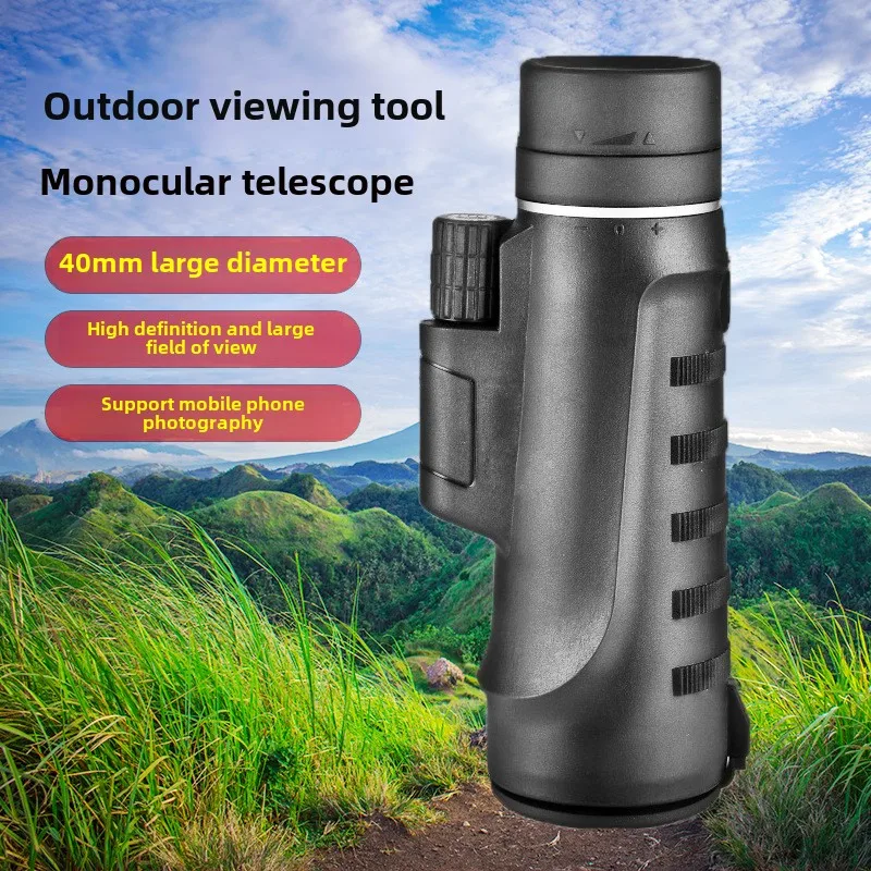 Telescope 40x60 Monocular Telescope Outdoor Camping Hiking Mountaineering Landscape Camera Special Professional Telescope