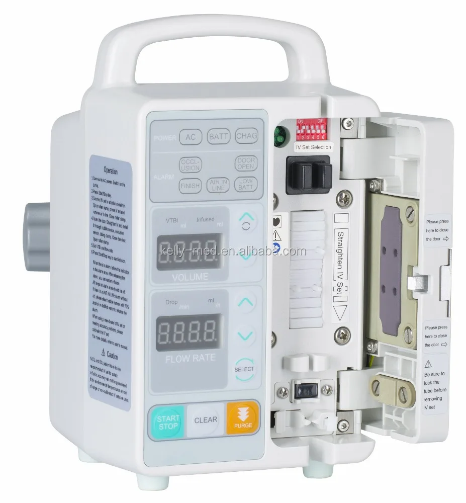 Beijing KellyMed Electronic Medical IV  Pump Professional Medical Device  Pump