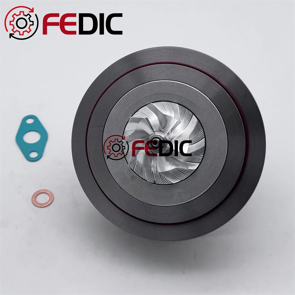 GTA2052V 752610 6C1Q6K682EF 6C1Q6K682EJ الشاحن التربيني الأساسية لفورد ترانزيت VI لاند روفر ديفندر 2.4 TDCi MFS توربو خرطوشة