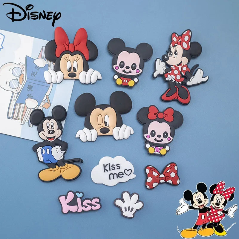 Disney Mickey Minnie Mouse Refrigerator Magnet Chalkboard Whiteboard Stickers Photo Message Board Stickers Home Decor Wholesale