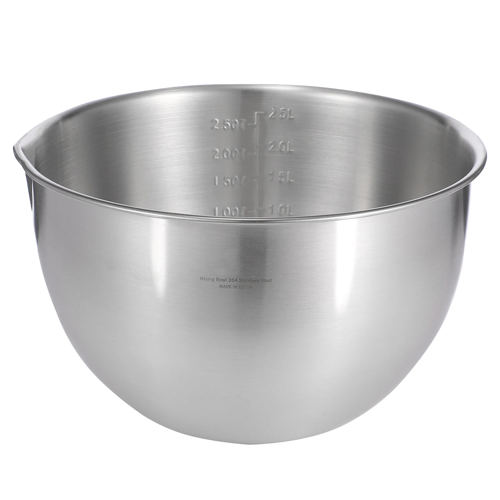 

Stainless Steel Beating Pan Salad Container Household Storage Bowl Mixing Egg Beating Pan Bowl Healthy Kitchen Tool