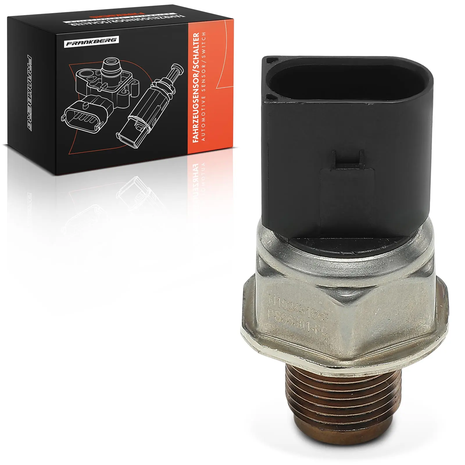 Frankberg 1x Sensor Brandstofdruksensor voor Hyundai i20 iX20 KIA Cee'D Venga Rio III 55PP3001 85PP3002 9307528A