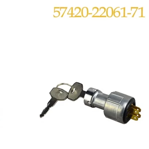 

Запчасти для вилочных погрузчиков, ключ, переключатель зажигания для вилочных погрузчиков Toyota 5FG/6FG20/30/40/50, 5FD/6FD20/30/40/50 OEM 57420-22061-71