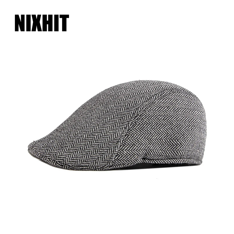 

NIXHIT Retro Classic Beret Women Men's Cap Travel British Simple Driver Newsboy Street England Casquette Dad Hat Casual A345