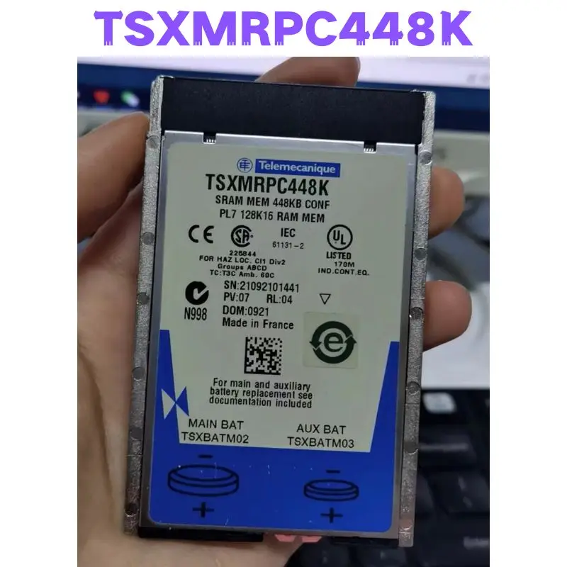 

Second-hand TSXMRPC448K Memory Card Tested OK