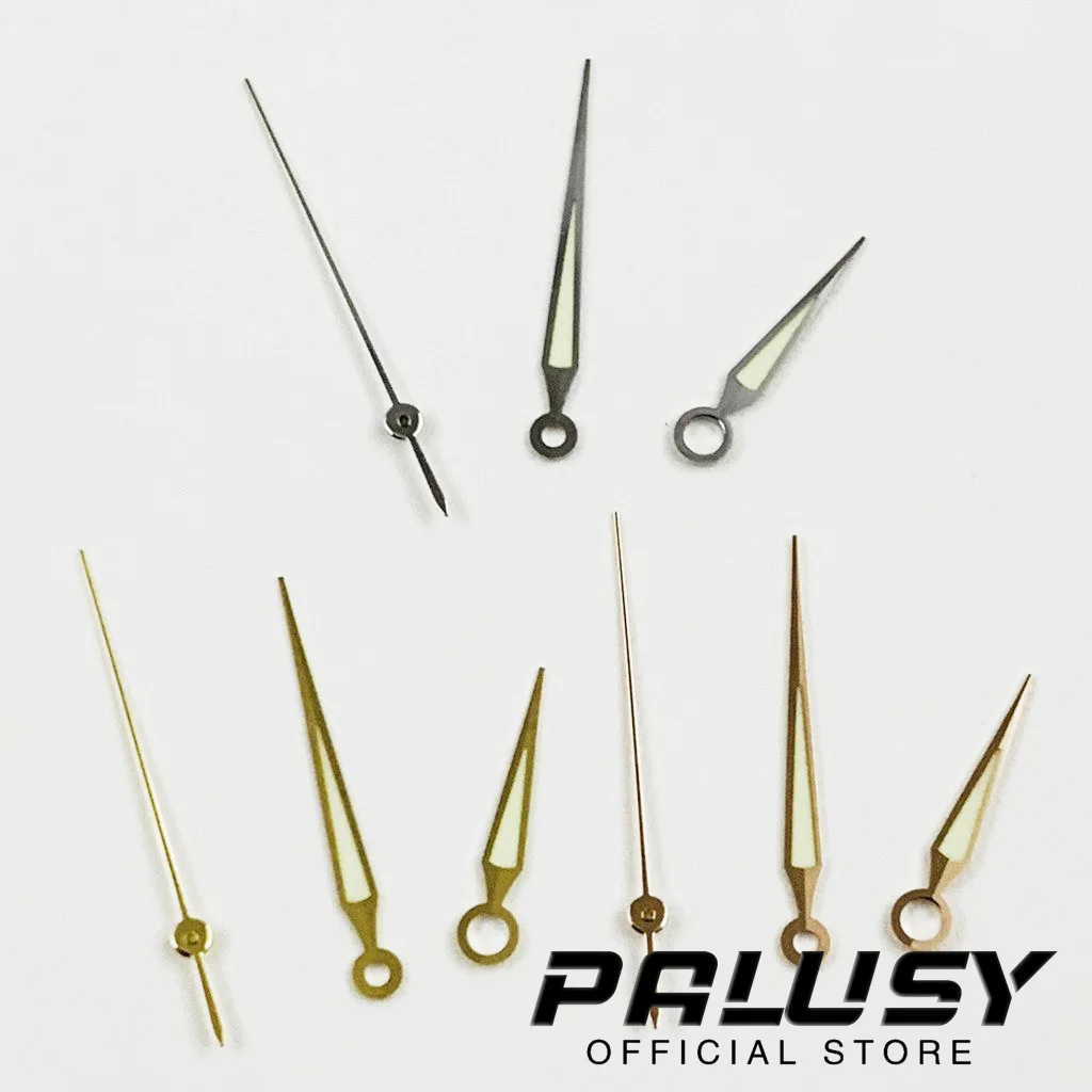 NH35 Hands Gold Silver Rose Gold Watch Hands Green Luminou For NH35/NH36/4R/7S Movement Watches Pointers