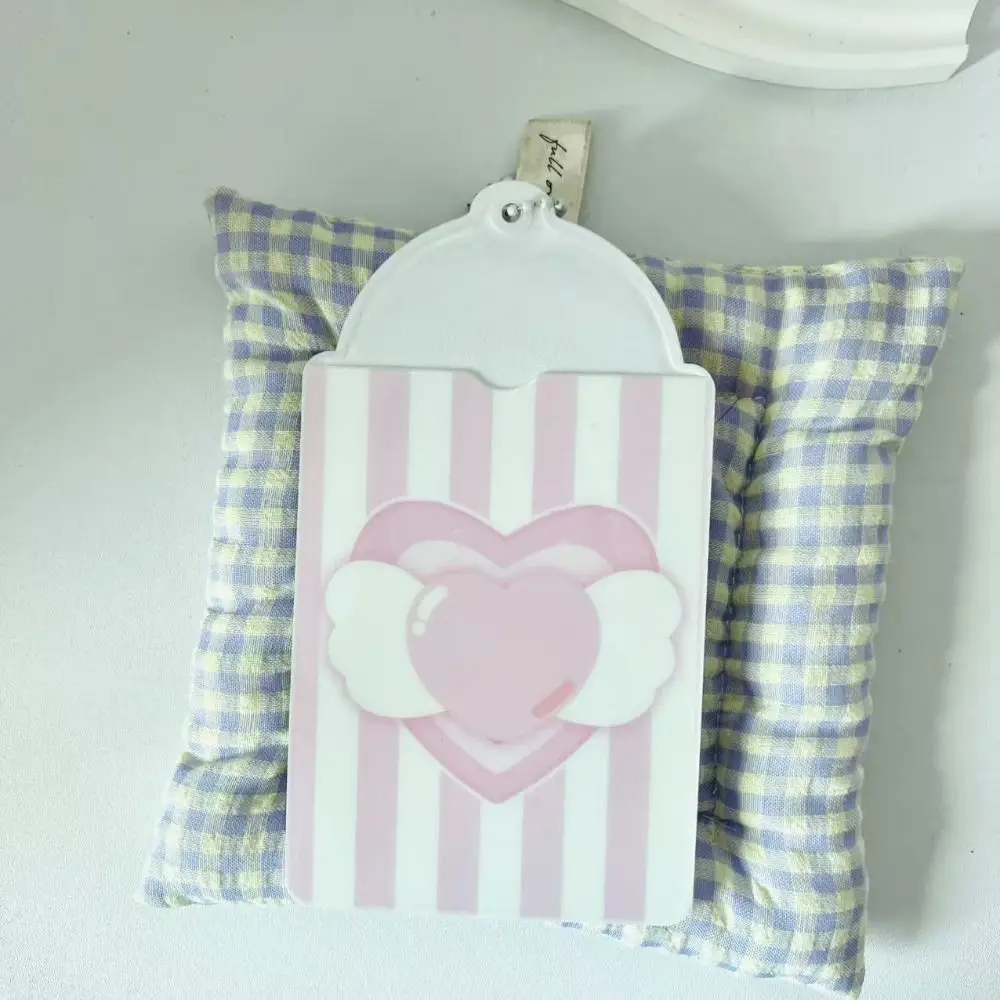 Niedlich für 3 Zoll Kpop Fotokartenhalter PVC Ins Style Idol Fotorahmen Cartoon Geschenk Kartenhalter Kartenetui