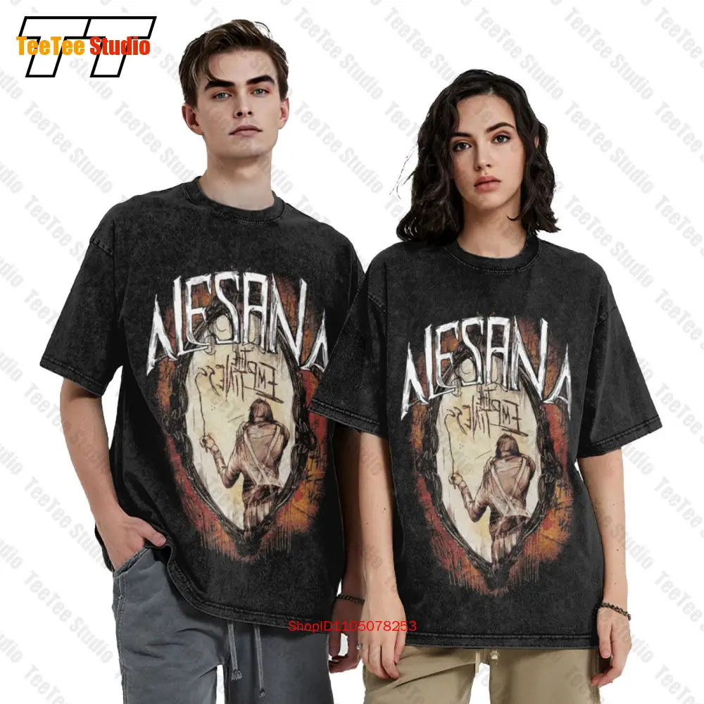 Alesana Post Hardcore Band  Oversized T-Shirt 37E2 Golf Wear Shirt Gym Men