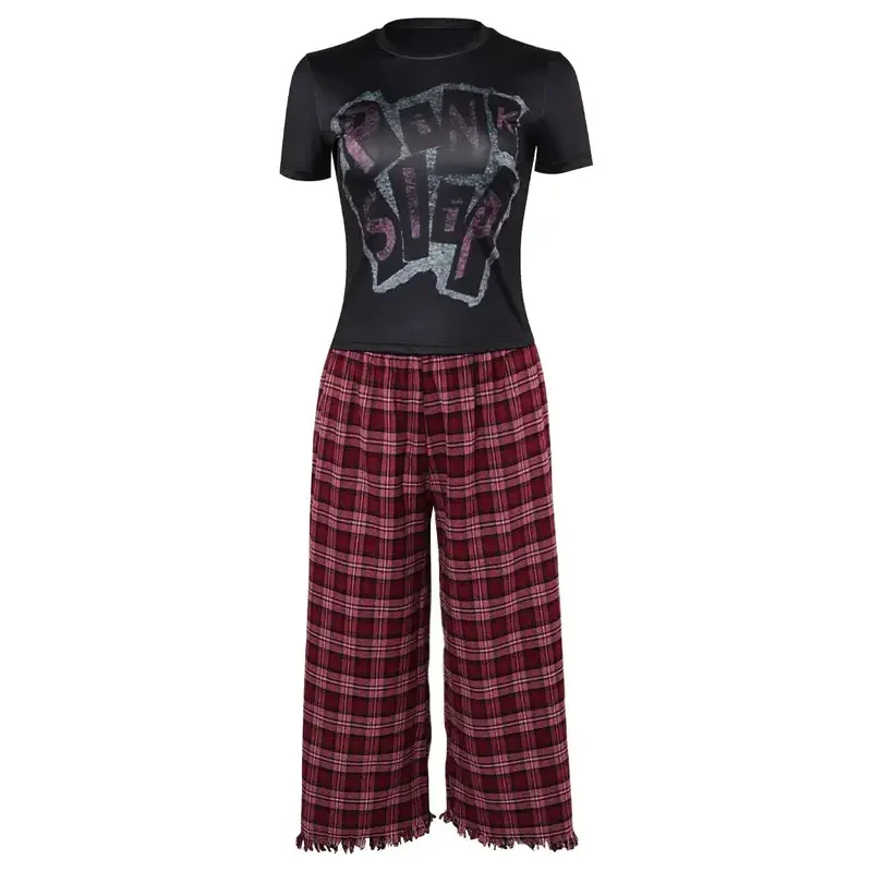 

asdh8@Movie Freakier Friday Cosplay Anna Top Pants Clothing Party Roleplay Costume Outfit Halloween Carnival Suits For WomenCOSd