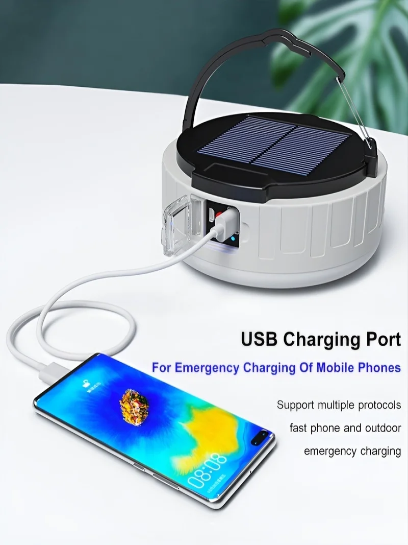 جاهز StockSolar القابلة لإعادة الشحن LED ضوء المنزلية انقطاع التيار الكهربائي لمبة الطوارئ #2