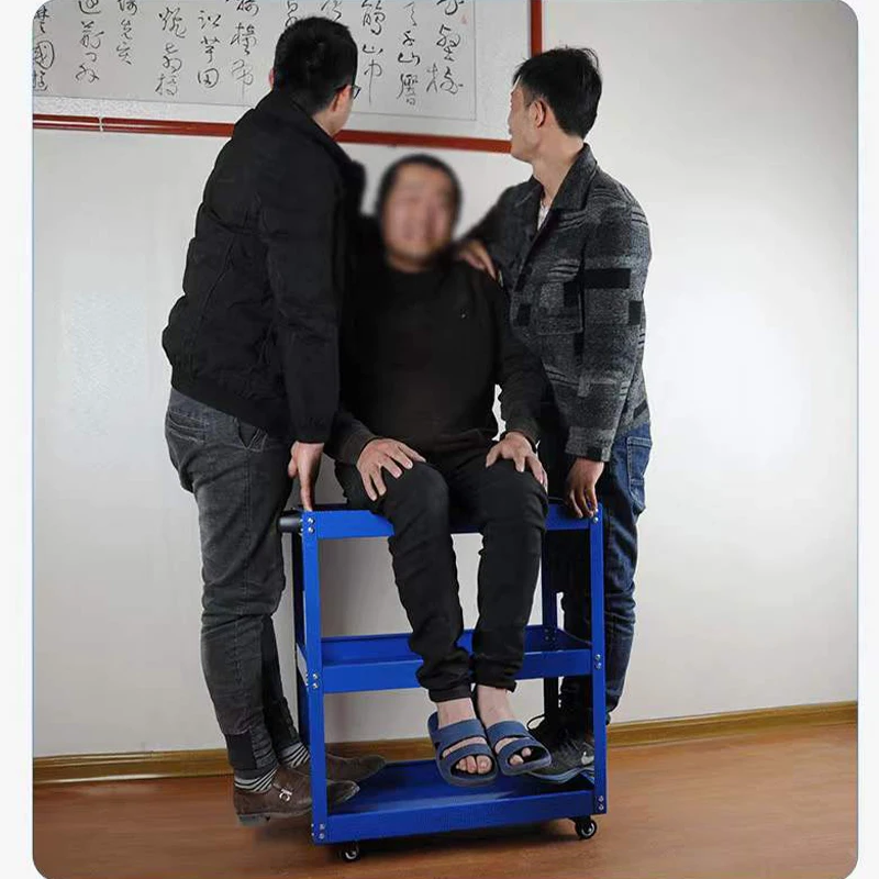 Three layer mobile tool vehicle, mechanical workshop tool vehicle with wheels multifunctional and heavy-duty vehicle repair part