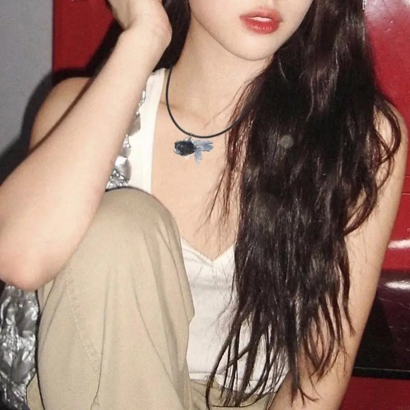 Punk Clavicle Chain for Girls Women Necklace Fashion Aesthetic Jewelry 964A
