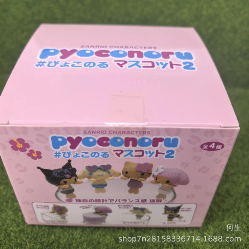 

Sanrio Character Blind Box Toys Cute Kawai Cup Rim Anime Figure My Melody Kuromi Cinnamoroll Doll Model Toys Kids Gifts