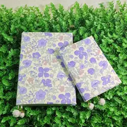 A5 A6 Purple Puff Notebook Cover Planner Case Cover Protective Shell Journal Cover Protector Office Stationery Supplies