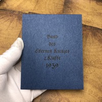 German Iron Cross Emblem Special Envelope Packaging Paper Bag Soviet Medal Badge Packaging Kraft Paper Sealing Bag