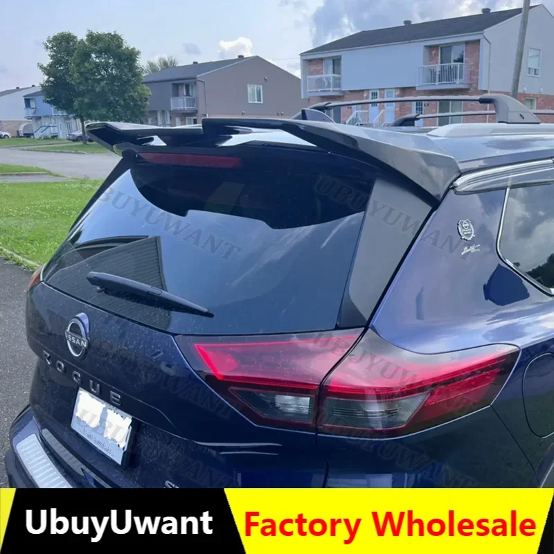 

Car Roof Rear Spoiler for New Nissan X-Trail Rogue T33 ABS Plastic Rear Spoiler Wing Trunk Lip Boot Cover Car Styling 2021-2024