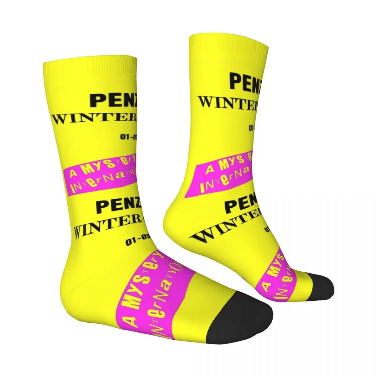 Penzance Punk Rock Winter Gardens Pistols Band  Men Women Socks Cycling Novelty Spring Summer Autumn Winter Stockings Gift