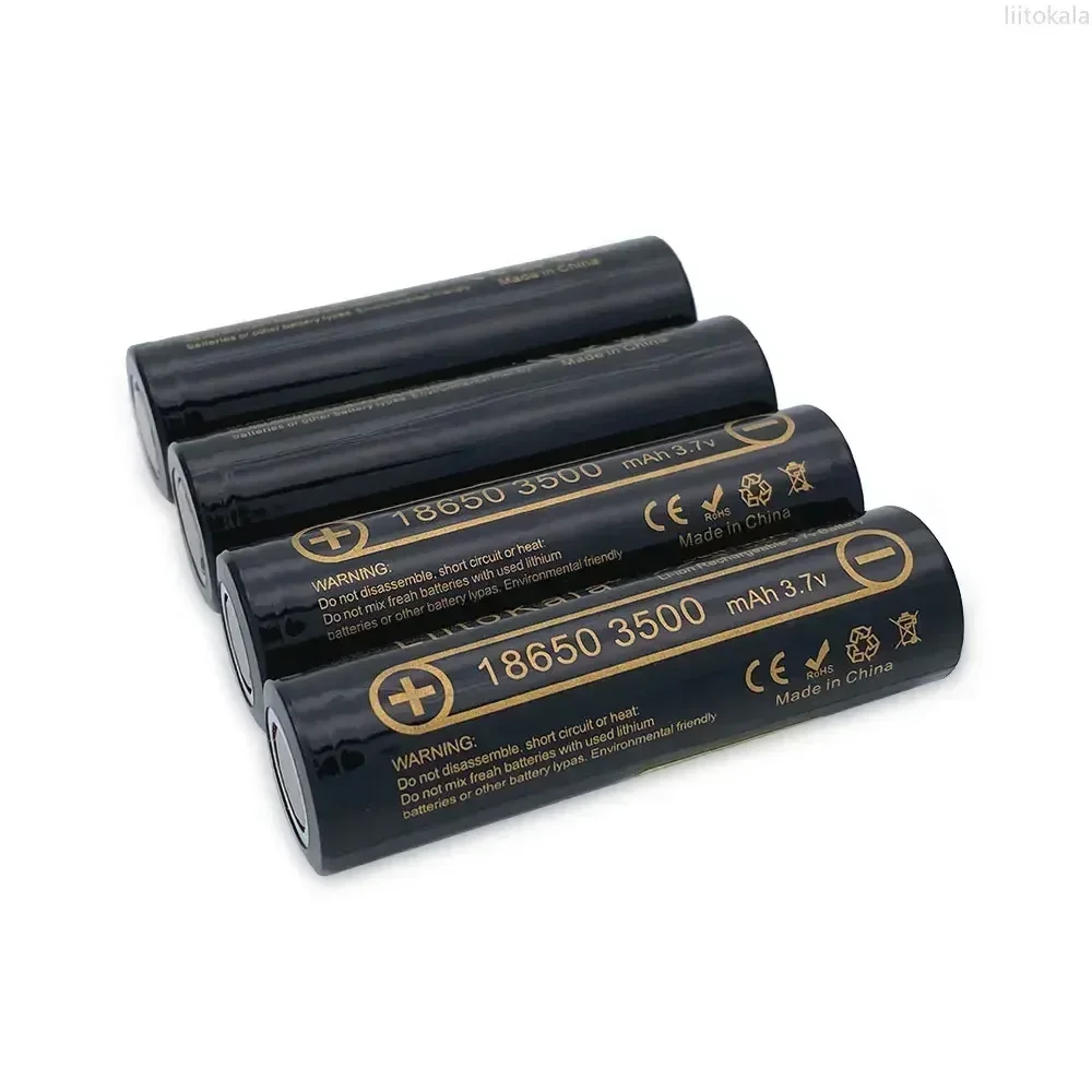 1-10 SZTUK Akumulator Liitokala 18650 3,7 V 3500 mAh Lii_35A - Duża pojemność i długotrwała moc dla Twoich urządzeń! — zdjęcie produktu 5