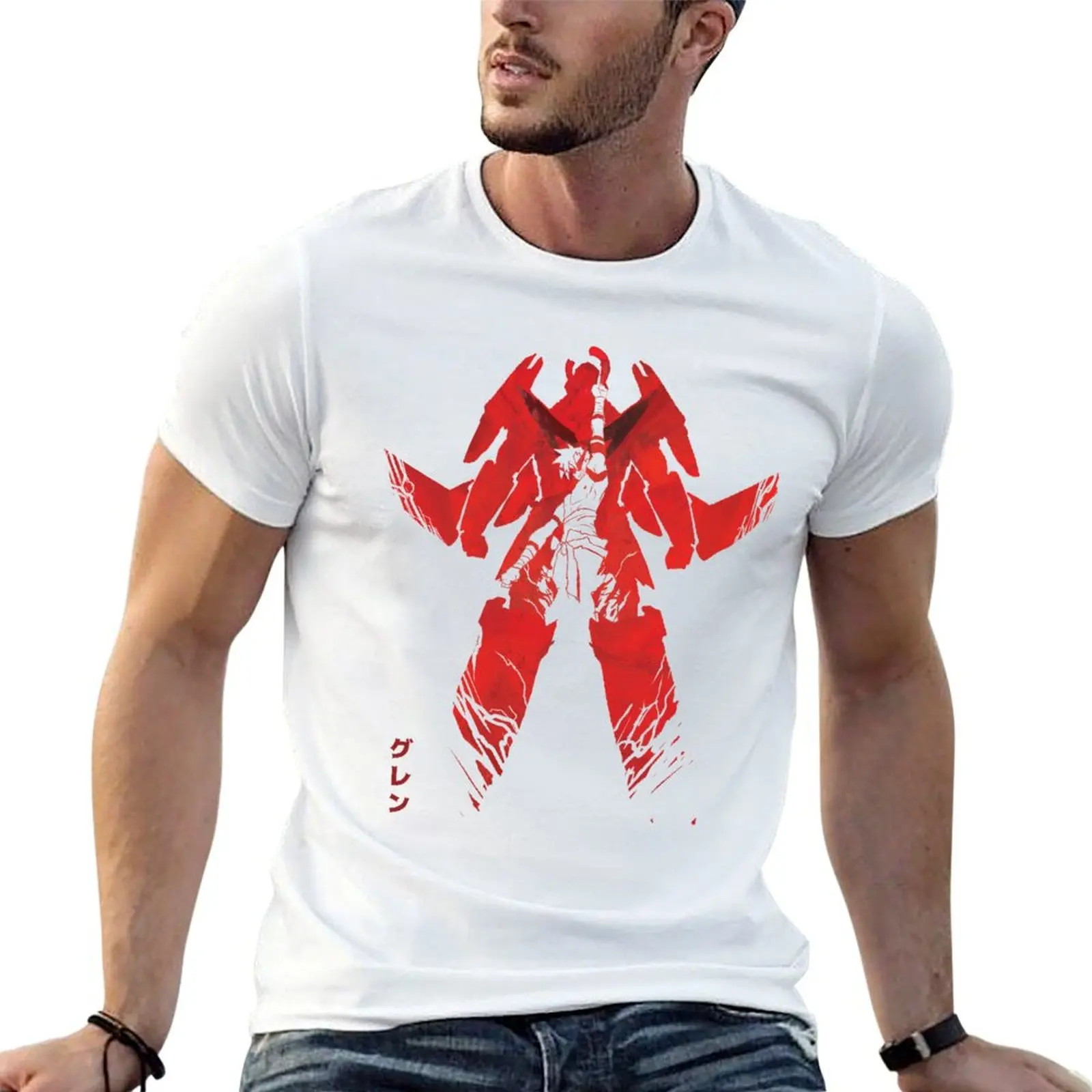 

A Legacy:Tengen Toppa Gurren Lagann Anime/Manga T-Shirt man t shirt luxury man graphic t shirt T-Shirt