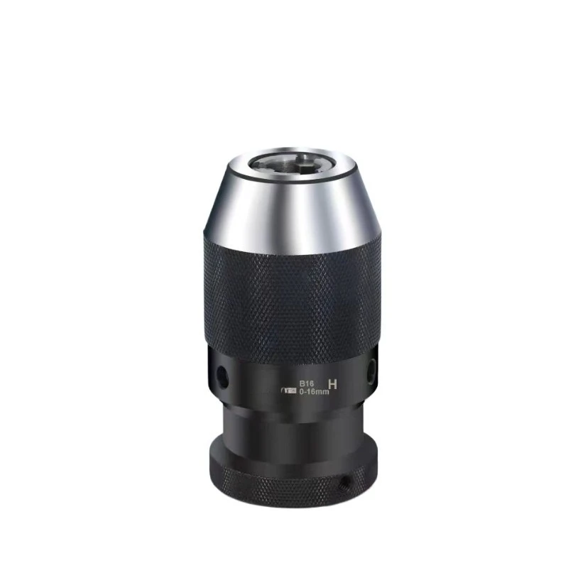 For Bench Drill and Milling Machine Self-locking Chuck 1-16mm B18 Taper Hole, Hand Rotation Can Be Clamped