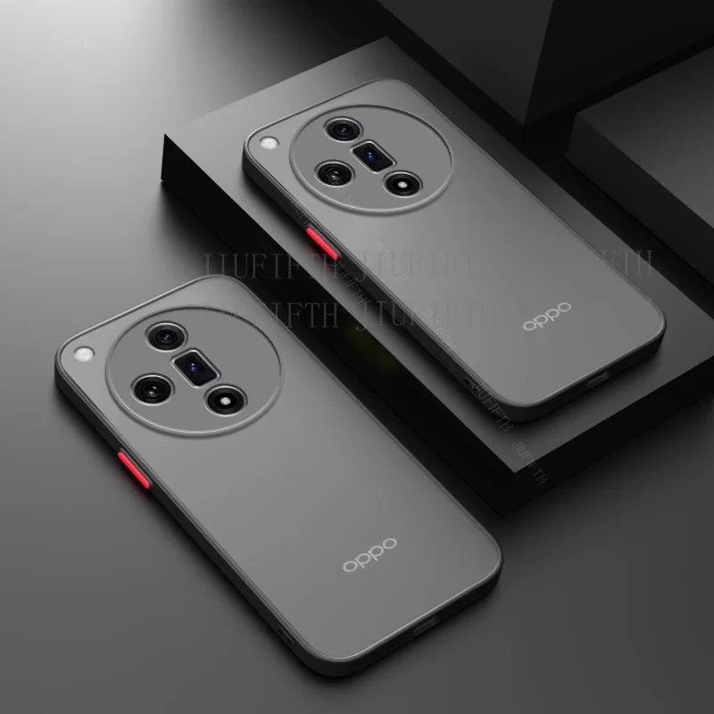 

Shockproof Armor Matte Cases For Oppo Find X8 Pro X7 Ultra Soft TPU Bumper Hard Cover Capas On Orrs Opps Appo FindX8 X8Pro Capa